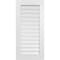 Ekena Millwork Vertical Surface Mount PVC Gable Vent: Functional, w/ 3-1/2"W x 1"P Standard Frame, 20"W x 42"H GVPVE20X4201SF - alternate 1